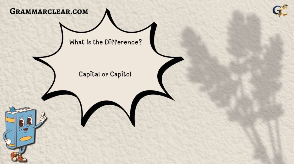 Capital or Capitol