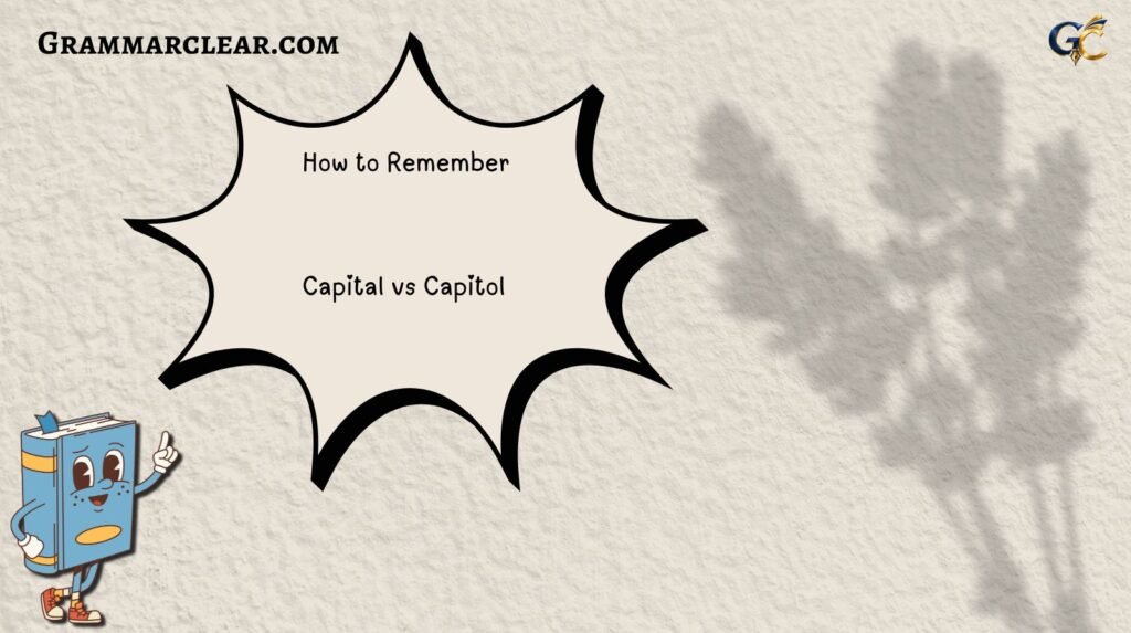 Capital vs Capitol