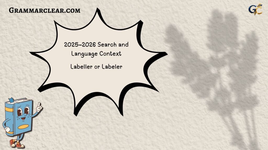 Labeller or Labeler