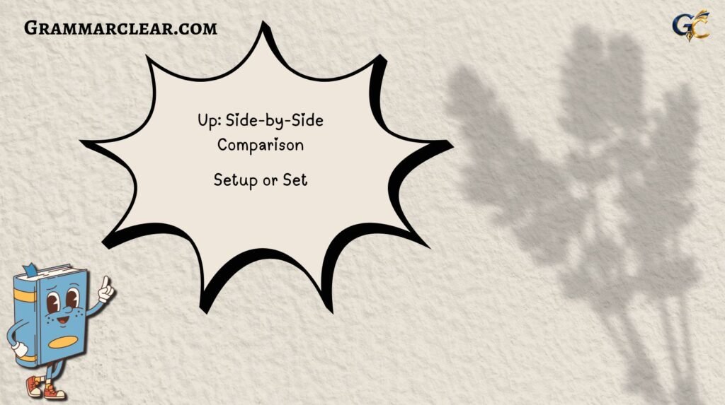 Setup or Set