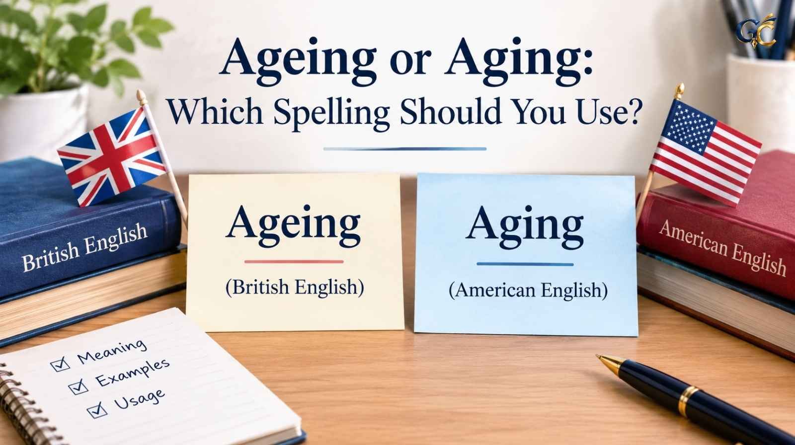 Ageing or Aging