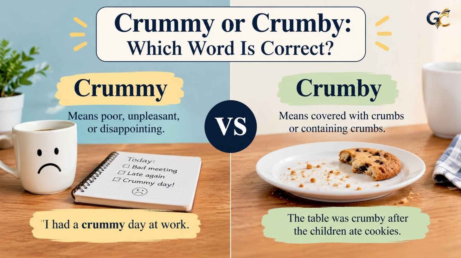 Crummy or Crumby
