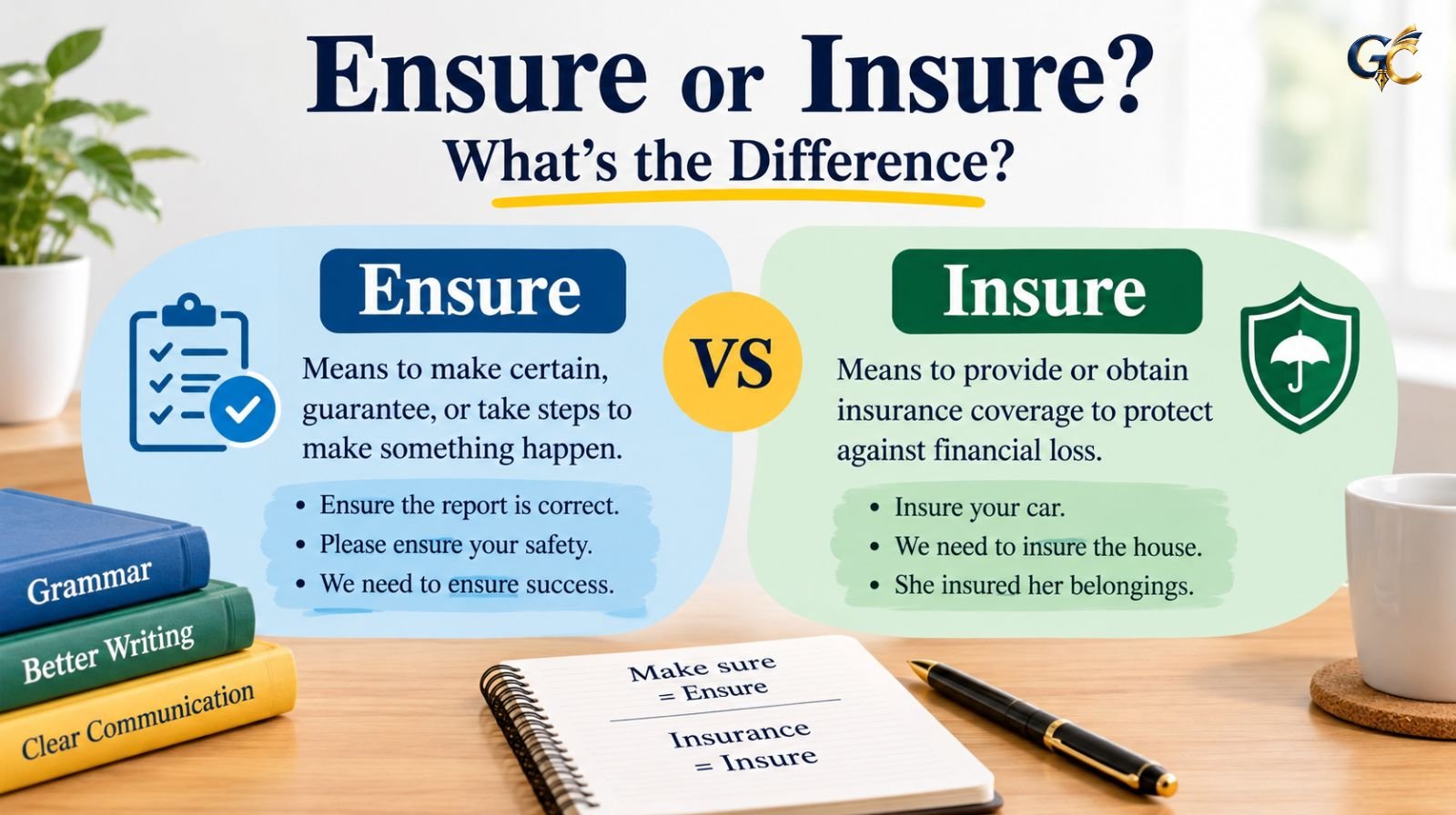 Ensure or Insure
