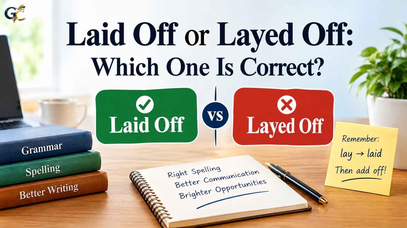 Laid Off or Layed Off