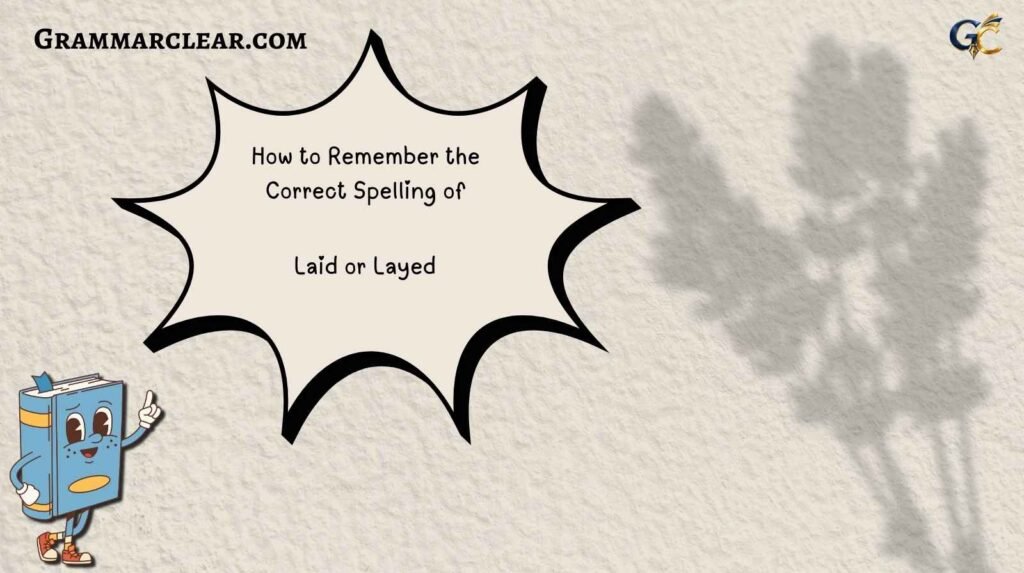Laid or Layed