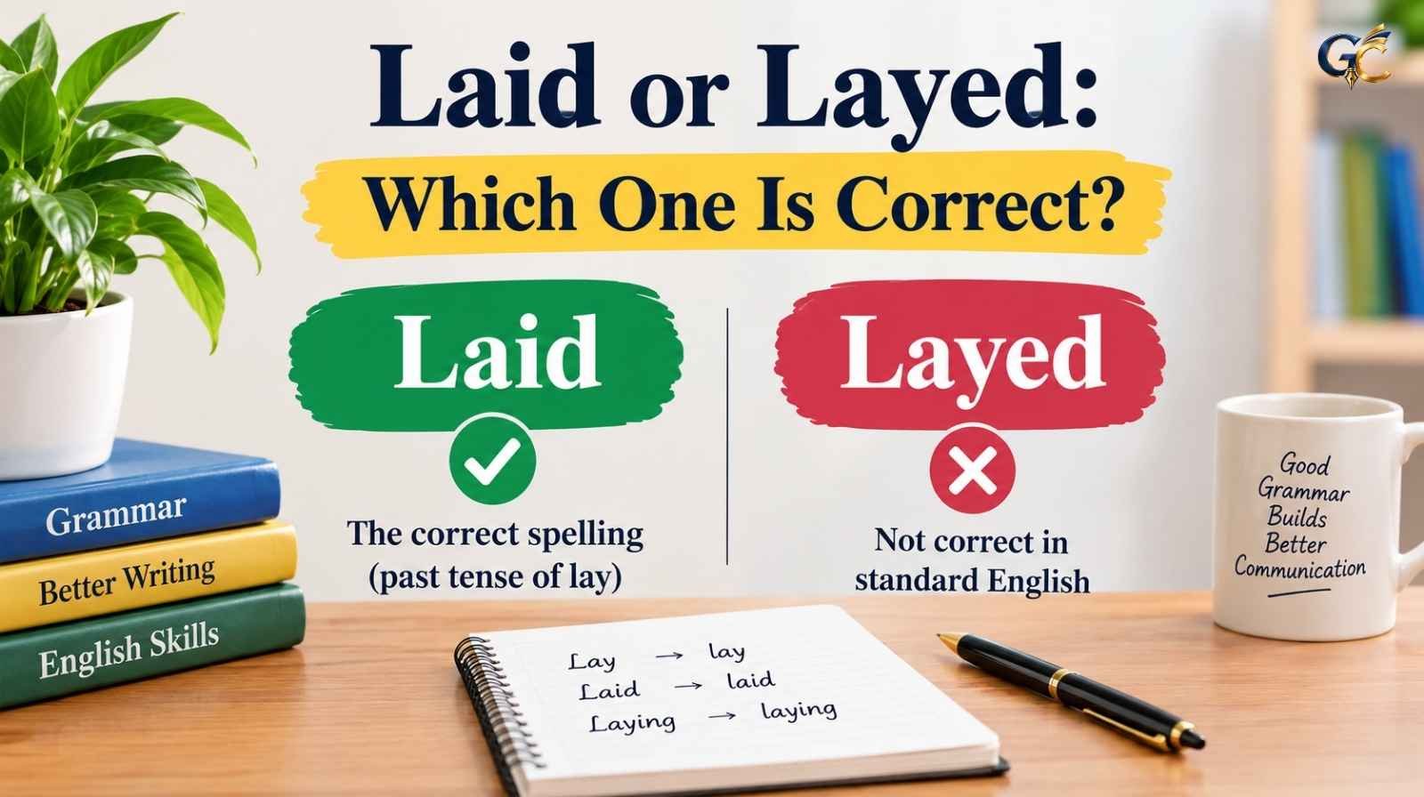 Laid or Layed