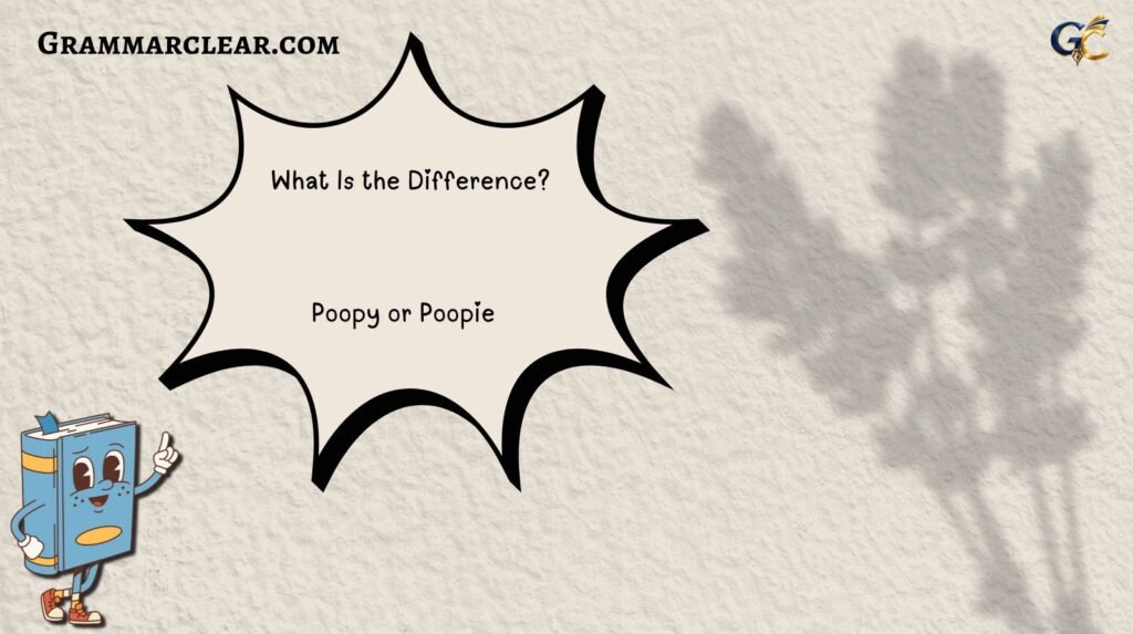 Poopy or Poopie