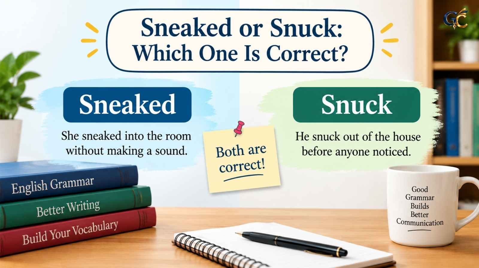 Sneaked or Snuck