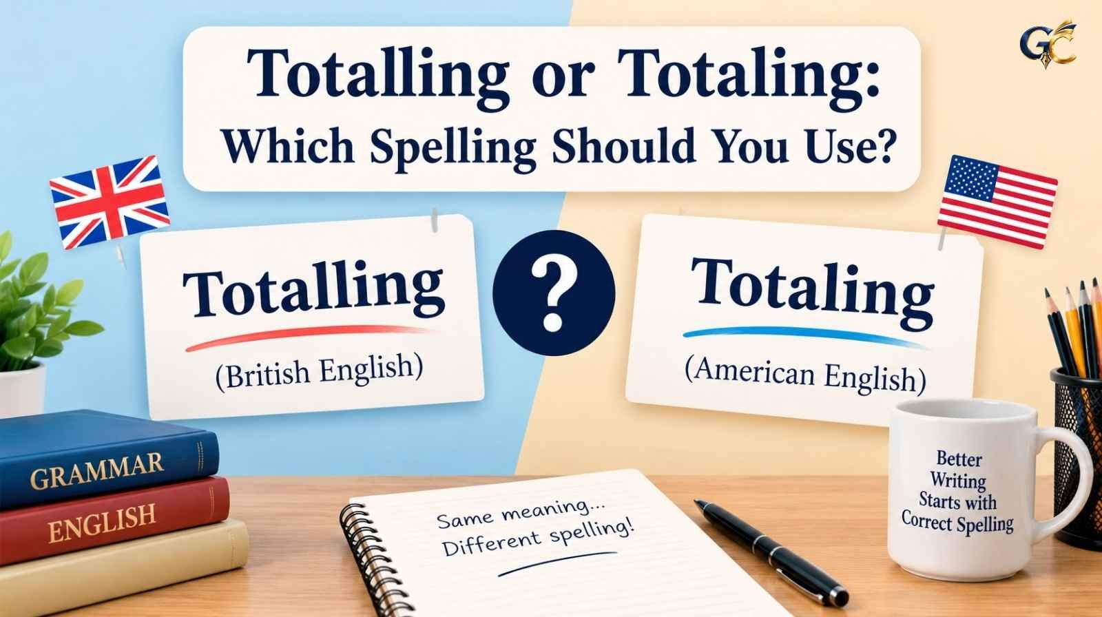 Totalling or Totaling