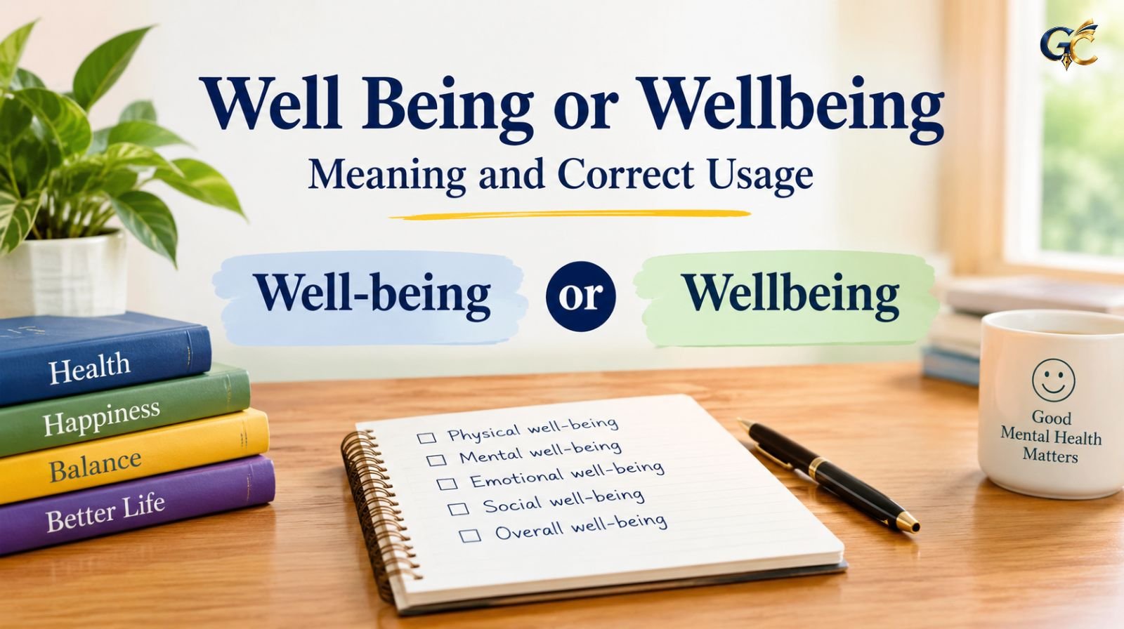 Well Being or Wellbeing
